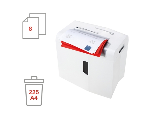 Destructora de documentos Hsm shredstar x8 capacidad de corte 8 h en 1044121, imagen 4 mini