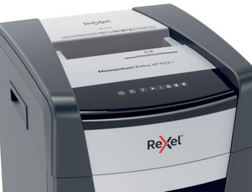 Destructora de documentos Rexel momentum extra xp422+ capacidad corte 22 h p4 2021422XEU, imagen 4 mini