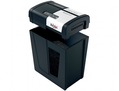 Destructora de documentos Rexel secure mc6 eu capacidad 6 hojas grapas clips 2020130EU, imagen 5 mini