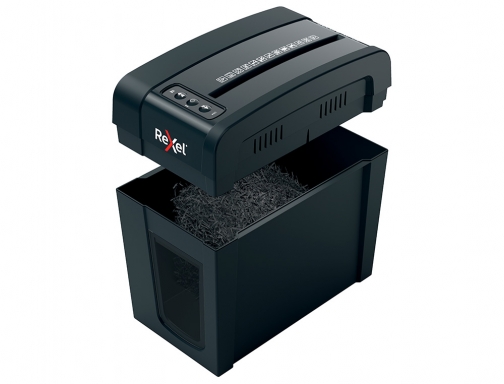 Destructora de documentos Rexel secure x6-sl capacidad 6 hojas particulas destruye grapas 2020125EU, imagen 3 mini