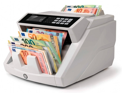 Detector contador de billetes falsos mezclados Safescan 2465S 112-0540, imagen 2 mini