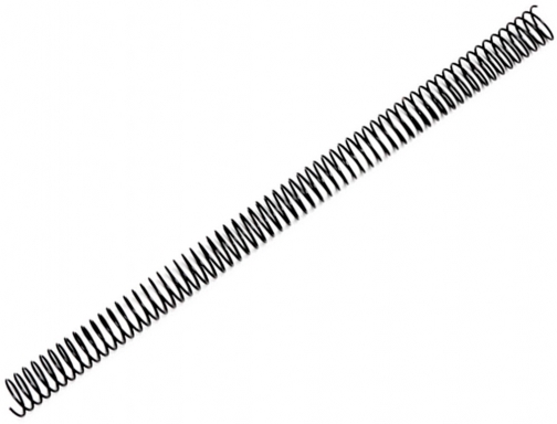 Espiral de metal Q-connect 56 4:1 16mm 1,2mm caja de 100 unidades KF04418 , negro, imagen 2 mini