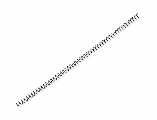 Espiral de metal Yosan negro paso 56 4:1 8 mm calibre 1,00 3034EMN08 200R, imagen 2 mini