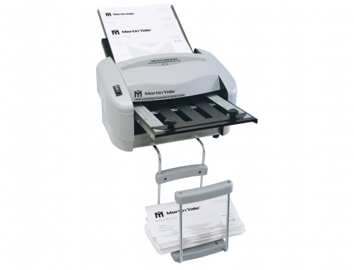 Plegadora de papel Martin yale 7200 electrica para formatos Din A4 y 5053P7200, imagen 2 mini