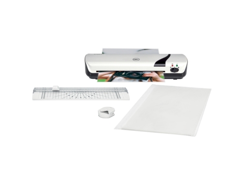 Set plastificadora + cizalla rodillo + redondeador de esquinas Gbc inspire+ Din 4410034, imagen 3 mini