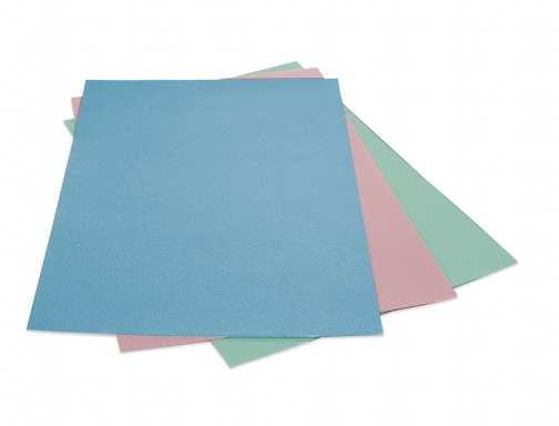 Tapa encuadernacion Liderpapel carton A4 1 mm rosa paquete de 50 unidades 163503, imagen 4 mini