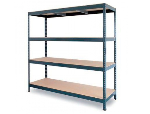 Estanteria de metal ar stabil XL 200x150x60 cm 4 estantes 500 kg Ar storage ST18401 15J408G00, imagen 2 mini