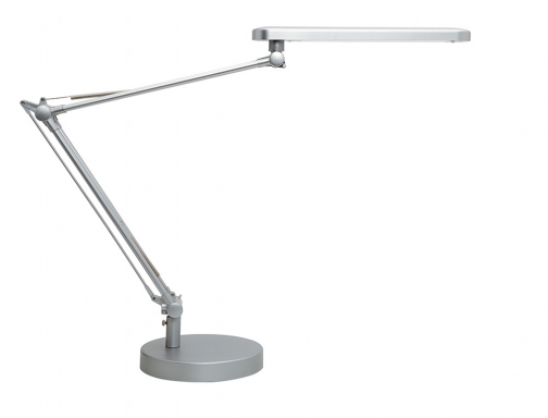 Lampara de escritorio Unilux mambo led 5,6w doble brazo articulado abs y 400033684, imagen 2 mini