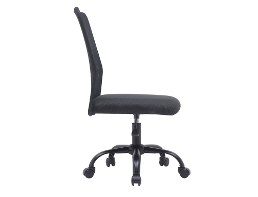 Silla Q-connect oficina parma malla sin reposabrazos alt max 990 anc 480 KF04644 , negro, imagen 4 mini