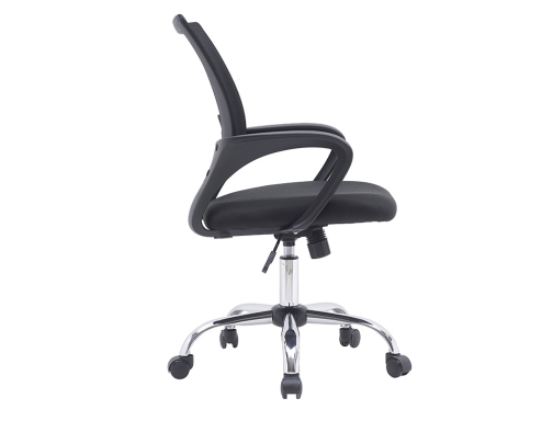 Silla Q-connect oficina siena malla base de metal alt max 1000 anc KF04640 , negro, imagen 4 mini