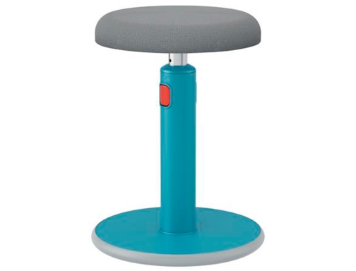 Taburete Leitz active ergo cosy ajustable color azul 65180061, imagen 2 mini