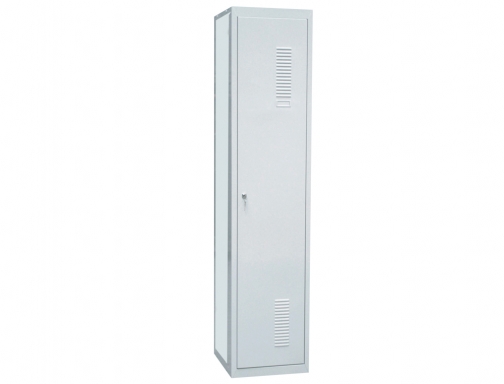 Taquilla de metal Ar storage 50x180x30 cm 1 puerta con llave color TAQ 301 CON , gris, imagen 2 mini