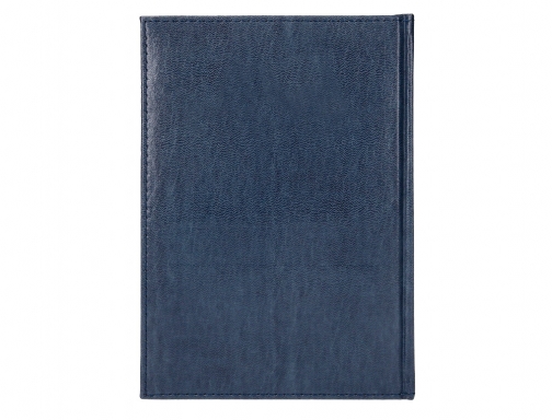 Agenda encuadernada Liderpapel creta 15x21 cm 2023 dia pagina color azul papel 164053, imagen 3 mini