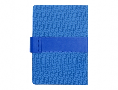 Agenda encuadernada Liderpapel lidhor 15x21 cm 2024 dia pagina color azul papel 167073, imagen 4 mini