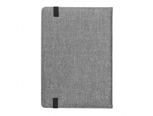 Agenda encuadernada Liderpapel saria A5 2024 semana vista color gris papel 70 167106, imagen 4 mini