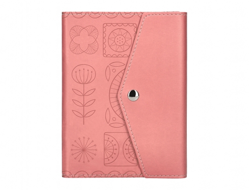 Agenda encuadernada Liderpapel therasia mini 2024 dia pagina colores surtidos papel 70 167008, imagen 3 mini
