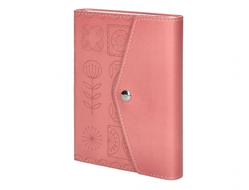 Agenda encuadernada Liderpapel therasia mini 2024 dia pagina colores surtidos papel 70 167008, imagen 5 mini