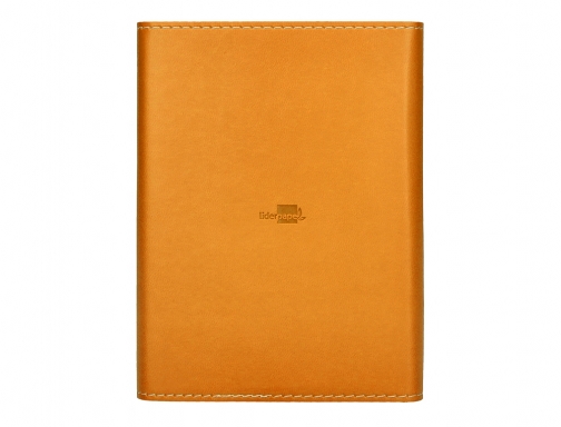 Agenda encuadernada Liderpapel therasia mini 2024 dia pagina color amarillo papel 70 167009, imagen 4 mini