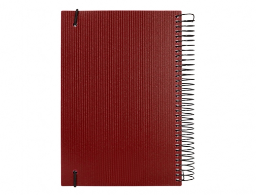 Agenda espiral Liderpapel olbia 15x21 cm 2023 dia pagina tapa polipropileno metalizado 164017, imagen 3 mini