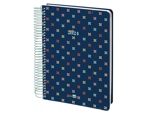 Agenda espiral Liderpapel perissa A4 2024 dia pagina papel 80 gr diseo 166982, imagen 5 mini
