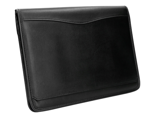 Carpeta portafolios Qconnect cremallera 4 anillas 20 mm concalculadora con bolsa para KF17201, imagen 3 mini