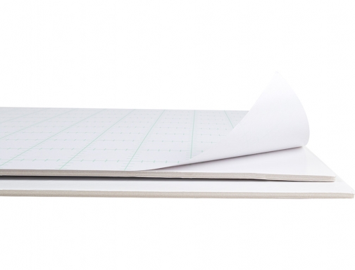 Carton pluma Liderpapel blanco adhesivo 1 cara 50x70 cm espesor 3 mm 48373, imagen 5 mini