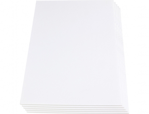 Carton pluma Liderpapel blanco adhesivo 1 cara 100x140 cm espesor 5 mm 48377, imagen 4 mini