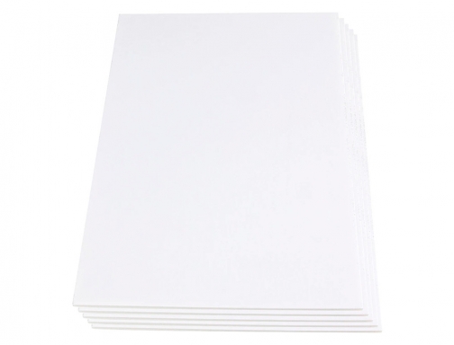 Carton pluma Liderpapel blanco adhesivo 1 cara 70x100cm espesor 10 mm 169699, imagen 5 mini