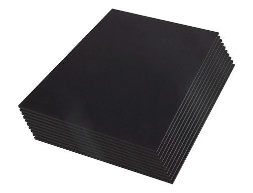 Carton pluma Liderpapel negro doble cara 70x100cm espesor 5 mm 169700, imagen 4 mini