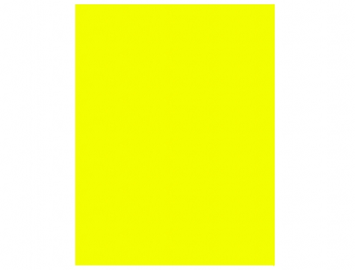 Cartulina fluorescente amarilla 50x65 cm 230 gr Sadipal 13778 , amarillo fluor, imagen 2 mini