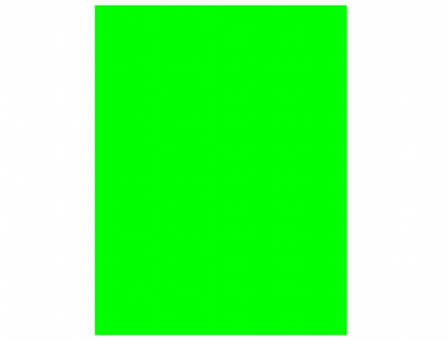 Cartulina fluorescente verde 50x65 cm 230 gr Sadipal 13777 , verde fluor, imagen 2 mini