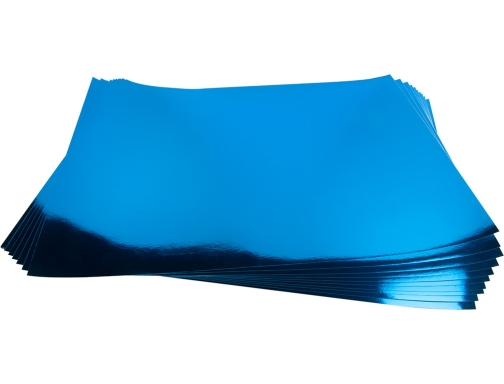 Cartulina Liderpapel 50x65 cm 235g m2 metalizada azul 15438, imagen 3 mini