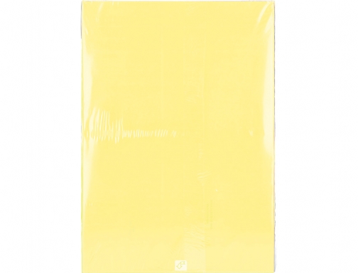 Papel color Q-connect Din A3 80gr amarillo paquete de 500 hojas KF18006, imagen 4 mini
