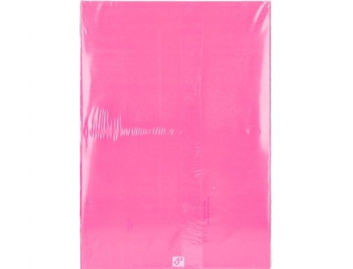 Papel color Q-connect Din A3 80gr rosa intenso paquete de 500 hojas KF18012, imagen 4 mini