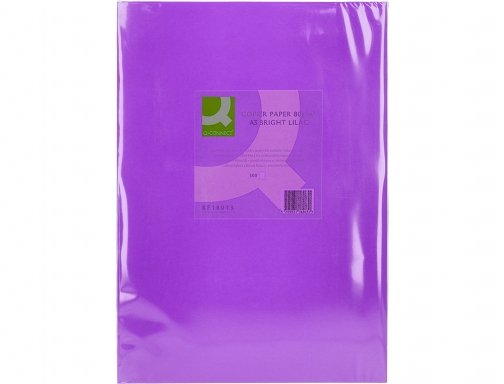 Papel color Q-connect Din A3 80gr lila paquete de 500 hojas KF18013, imagen 2 mini