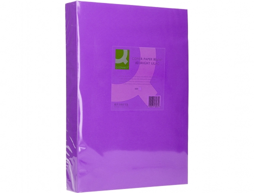Papel color Q-connect Din A3 80gr lila paquete de 500 hojas KF18013, imagen 3 mini