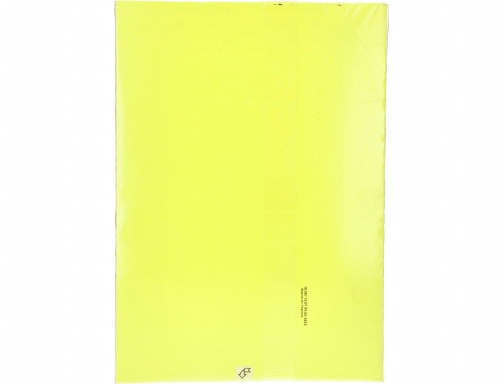 Papel color Q-connect Din A3 80gr amarillo neon paquete de 500 hojas KF18015, imagen 4 mini