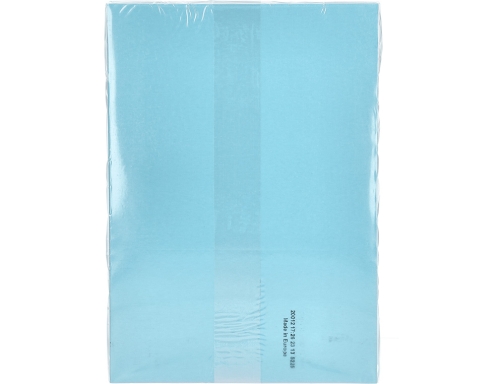 Papel color Qconnect Din A4 80gr celeste paquete de 500 hojas KF01094 , azul, imagen 4 mini