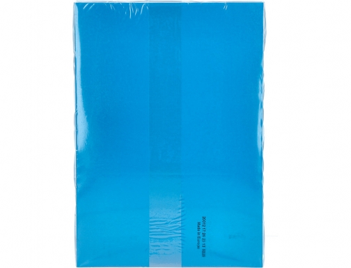 Papel color Q-connect Din A4 80gr azul intenso paquete de 500 hojas KF01428, imagen 4 mini