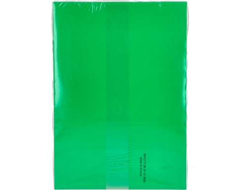 Papel color Q-connect Din A4 80gr verde intenso paquete de 500 hojas KF01429, imagen 4 mini