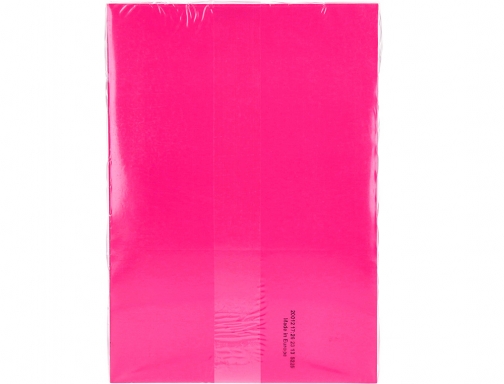 Papel color Q-connect Din A4 80gr rosa intenso paquete de 500 hojas KF16262, imagen 4 mini