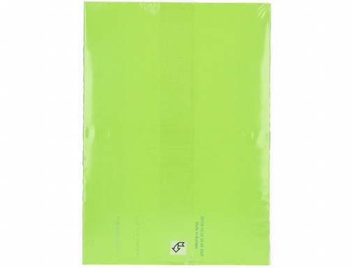 Papel color Q-connect Din A4 80gr verde neon paquete de 500 hojas KF16267, imagen 4 mini