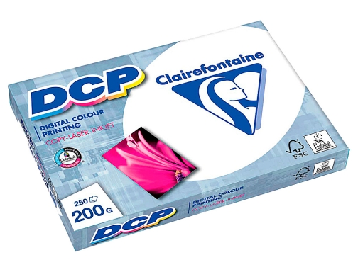 Papel fotocopiadora Clairefontaine Din A3 200 gr paquete de 250 hojas 1808C , blanco, imagen 5 mini