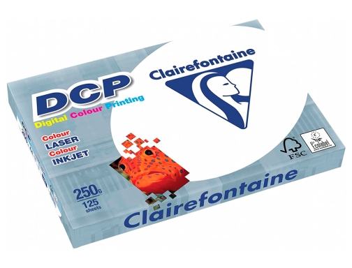 Papel fotocopiadora Clairefontaine Din A3 250 gramos paquete de 125 hojas 1858C , blanco, imagen 5 mini