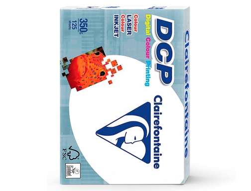 Papel fotocopiadora Clairefontaine Din A3 350 gr paquete de 125 hojas 3807C , blanco, imagen 3 mini