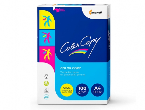 Papel fotocopiadora Color copy Din A4 100 gramos paquete de 500 hojas CC-100-A4 , blanco, imagen 2 mini