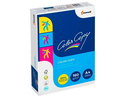 Papel fotocopiadora Color copy Din A4 160 gramos paquete de 250 hojas CC-160-A4 , blanco, imagen 3 mini