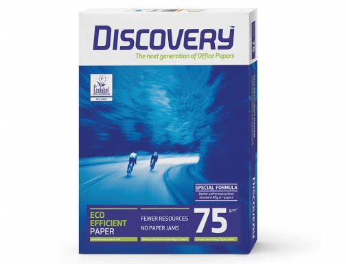 Papel fotocopiadora Discovery fast pack Din A4 75 gramos papel multiuso ink-jet DIS-75-A4 , blanco, imagen 2 mini
