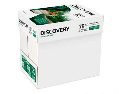 Papel fotocopiadora Discovery fast pack Din A4 75 gramos papel multiuso ink-jet DIS-75-A4 , blanco, imagen 3 mini