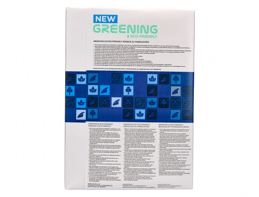Papel Din A4, 80 gramos, Liderpapel New Greening, paquete de 500 hojas, folios económicos, imagen 5 mini
